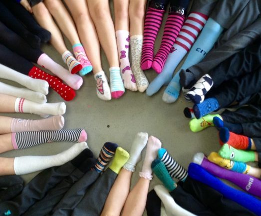Socks on show to support Down Syndrome Day - The Evesham Observer