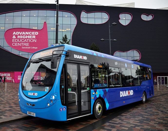 Diamond Bus relaunches Evesham to Tewkesbury route 