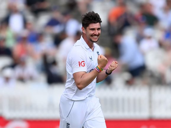 The Pears ace has taken five wickets on debut home and away for England. Picture by wccc