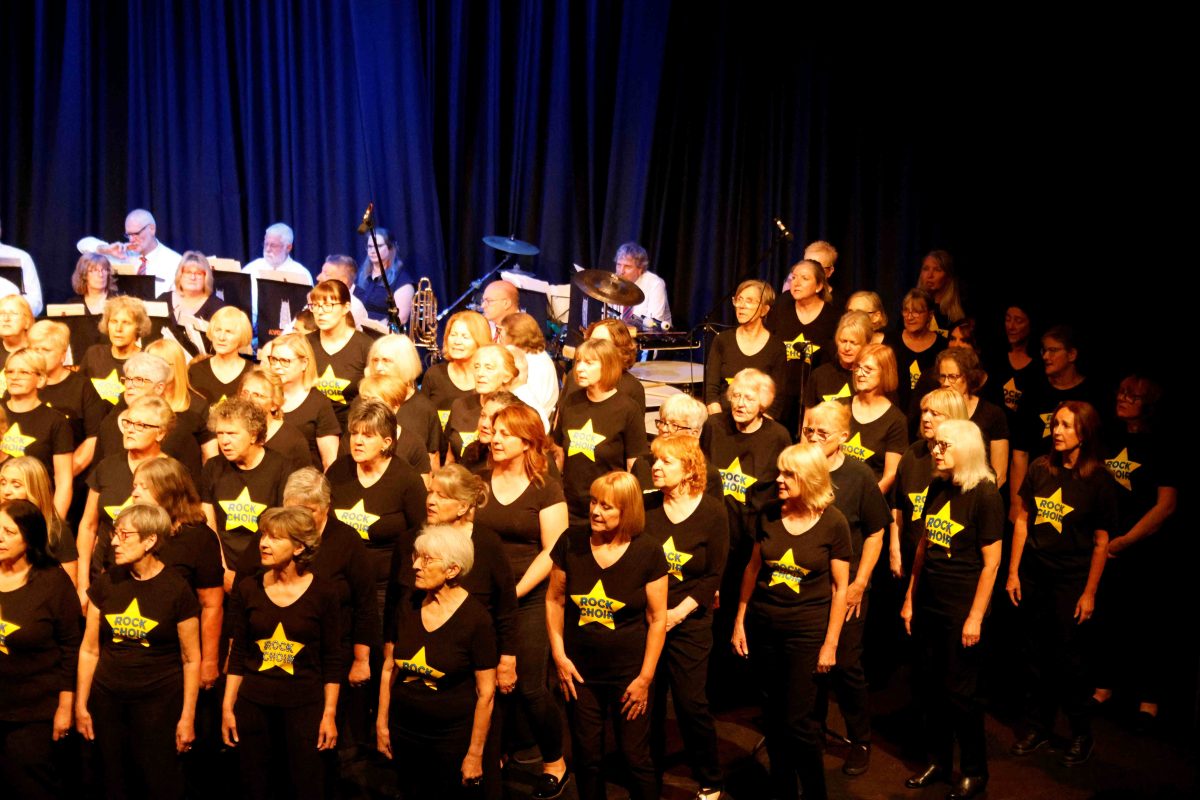 Rock and brass delights in equal measure in Evesham